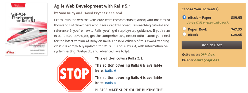 Agile Web Development with Rails 5.1