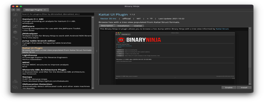 Binary Ninja 3.0